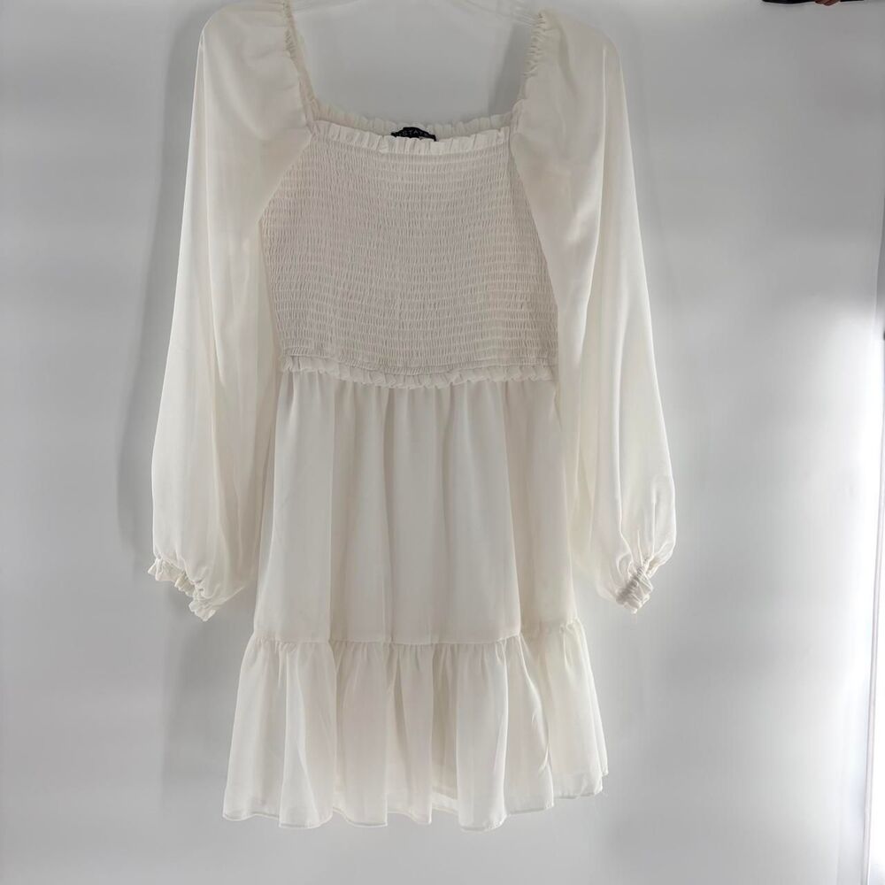 1state Women's White and Cream Dress